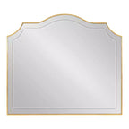 Specchio da Parete Ad Arco Hollyn – Oro, 31,5" x 27,5"