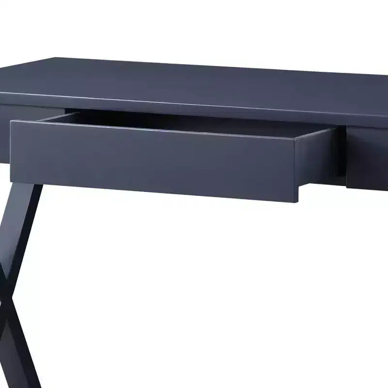 Consolle da 42" con cassetto contenitore – Grigio Carbone