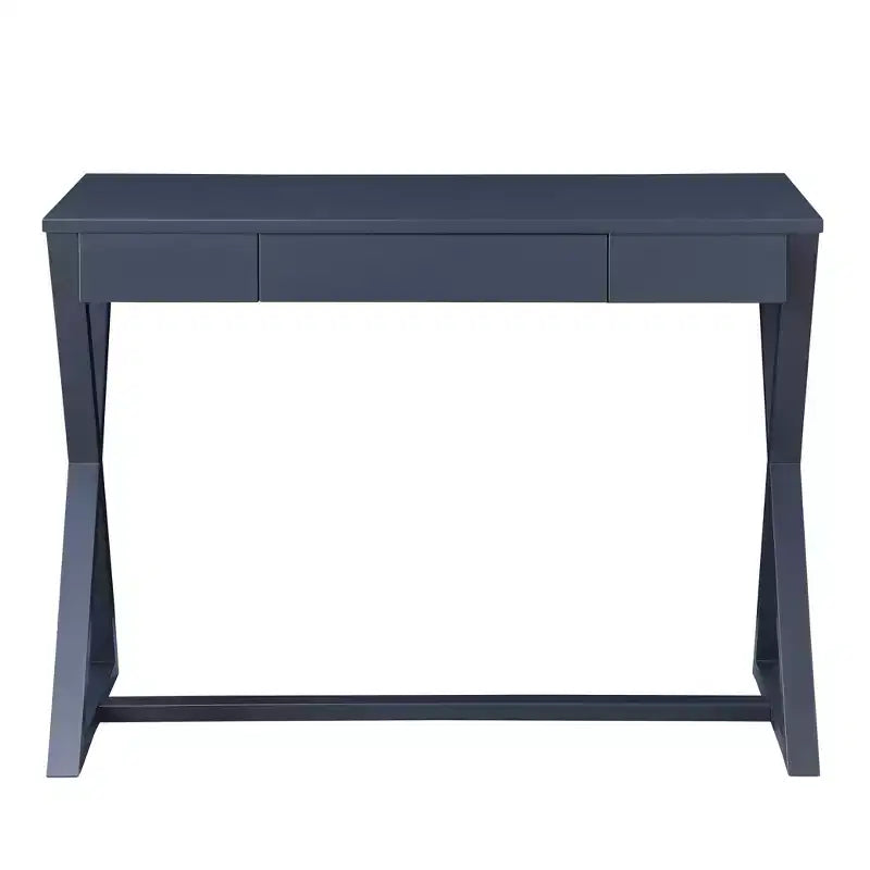 Consolle da 42" con cassetto contenitore – Grigio Carbone