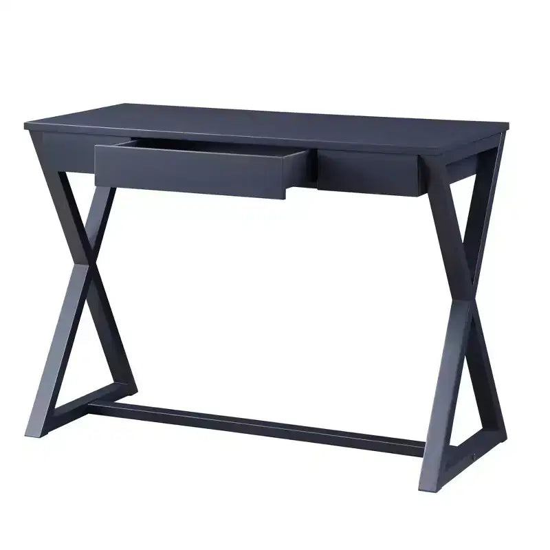 Consolle da 42" con cassetto contenitore – Grigio Carbone