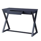 Tavolo consolle da 42" con cassetto portaoggetti – Grigio antracite