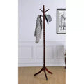 Appendiabiti da terra in legno Twist da 181,6 cm con 5 ganci