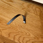 Libreria waterfall larga - marrone rovere