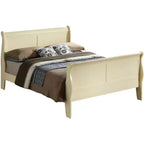 Letto matrimoniale queen size con testiera alta