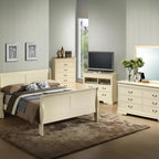 Letto matrimoniale queen size con testiera alta