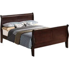 Letto matrimoniale queen size con testiera alta