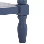 Tavolino laterale decorativo con cassetto e ripiano aperto