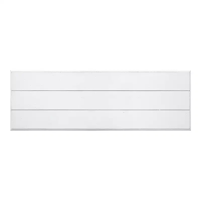 Panca rustica in legno – 42x14x19 pollici, bianca