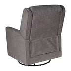 Fauteuil inclinable manuel à bascule, pivotant et berçant