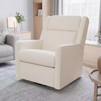 Fauteuil inclinable manuel à bascule, pivotant et berçant