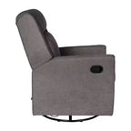 Fauteuil inclinable manuel à bascule, pivotant et berçant