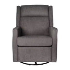 Fauteuil inclinable manuel à bascule, pivotant et berçant