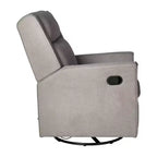 Fauteuil inclinable manuel à bascule, pivotant et berçant