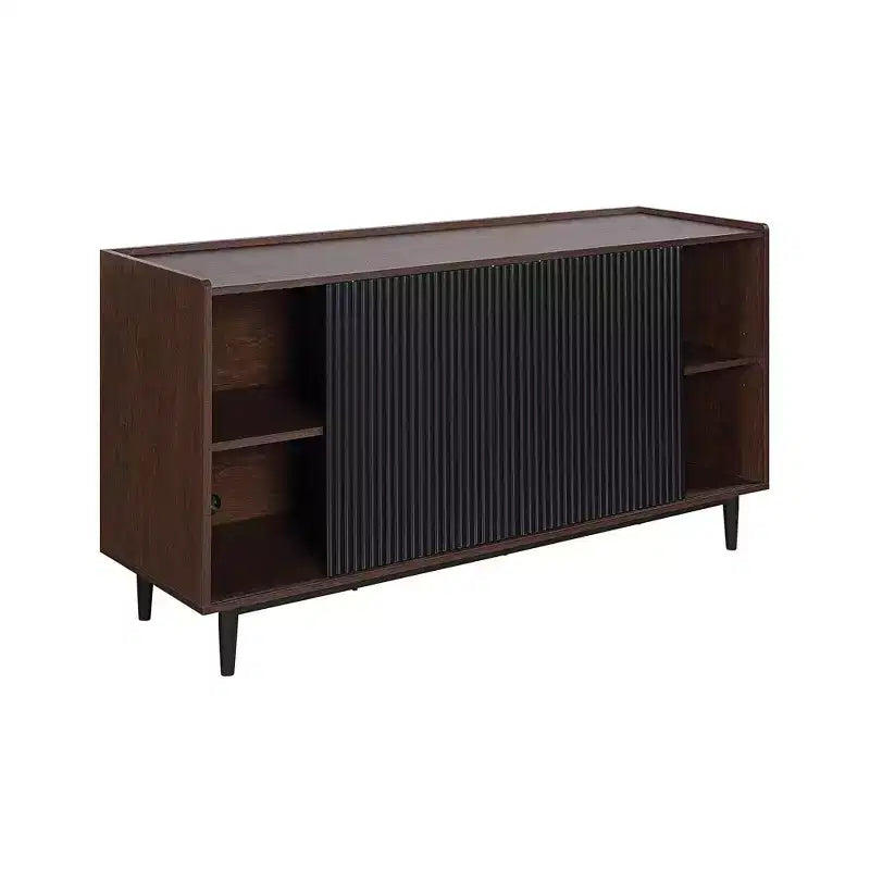 Duane 59.05 Madia Moderna a 7 Ripiani con Lati a Coste - Manhattan Comfort
