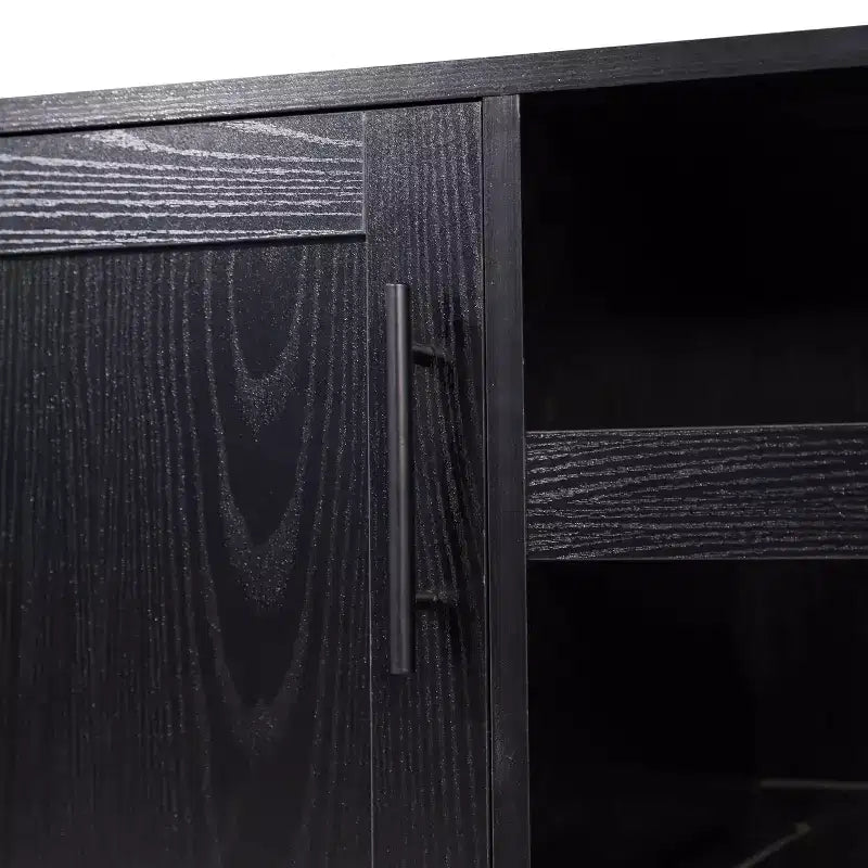 Mobile Bar Classico con anta stile Shaker e porta bottiglie