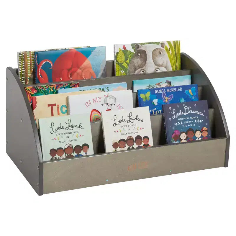 Libreria per Bambini in Legno con Frontale a Vista