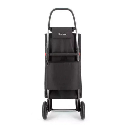 Carrello spesa pieghevole a 2 ruote con borsa in tweed